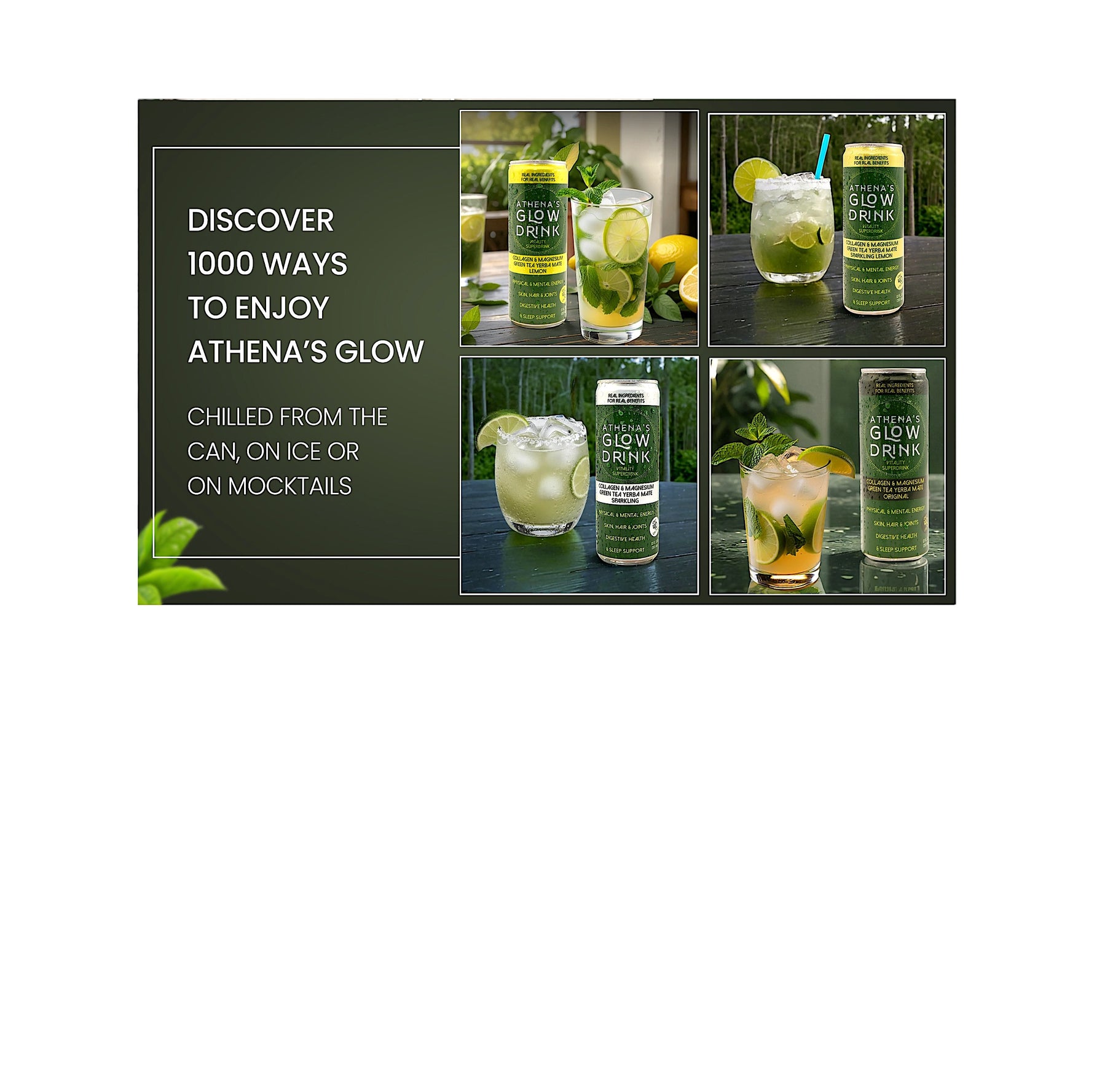 CHOOSE YOUR 6-PACK - Athena's Glow Drink - Vitality Superdrink