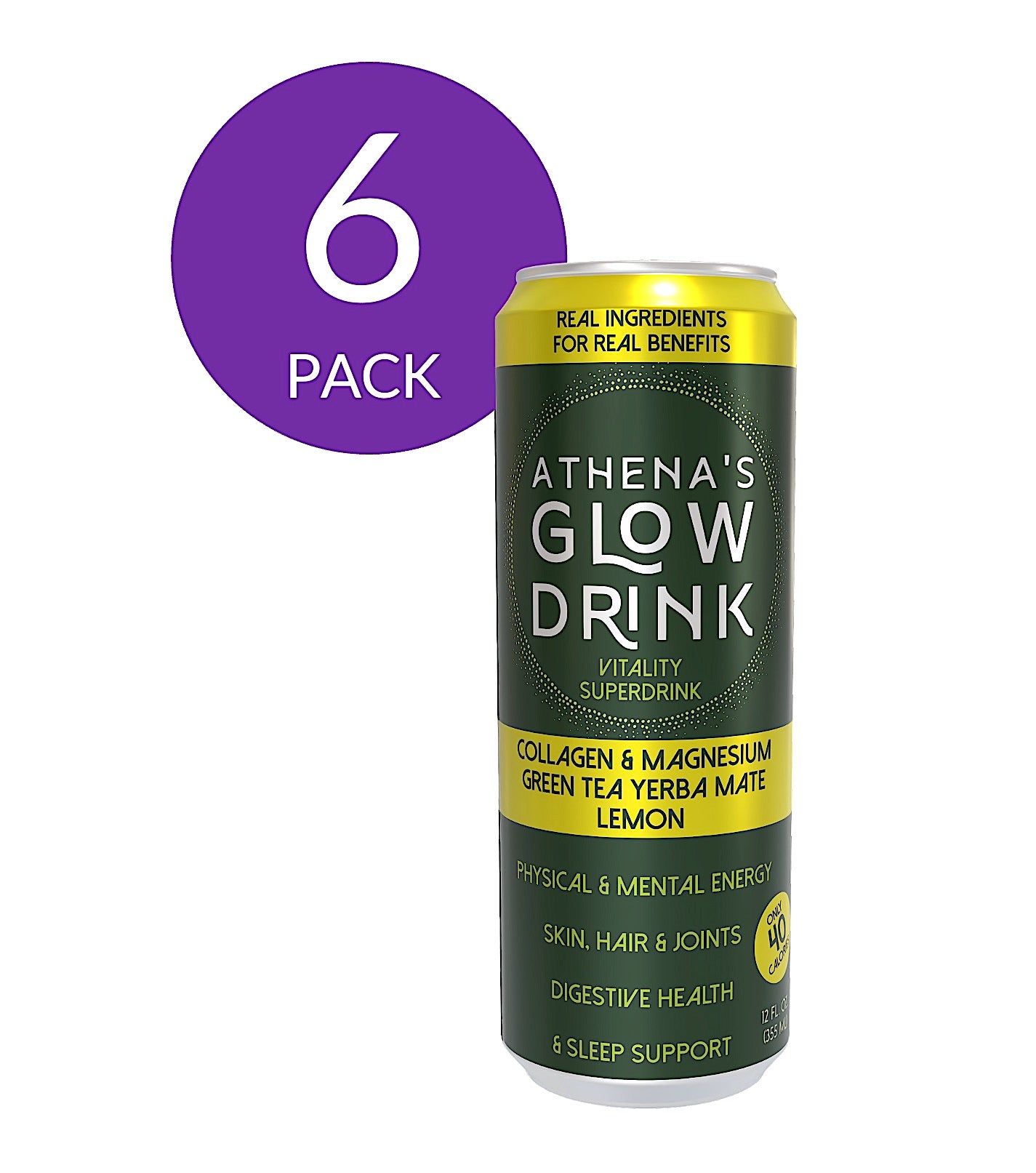 CHOOSE YOUR 6-PACK - Athena's Glow Drink - Vitality Superdrink