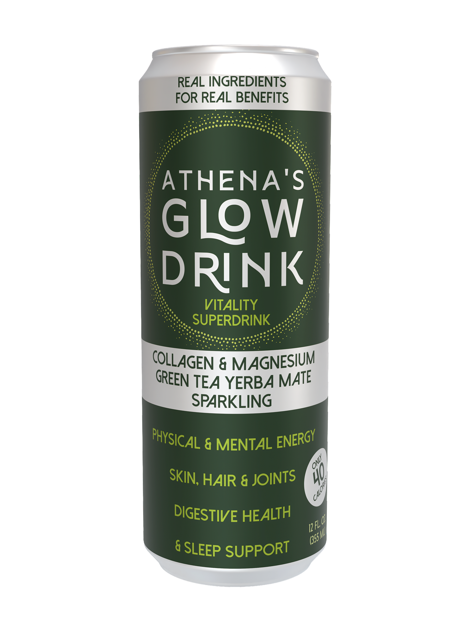 Athena's Glow Drink - Sparkling Green Tea 6-Pack